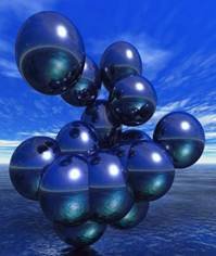 pic for Abstract blue Balls